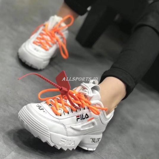 fila sneakers orange