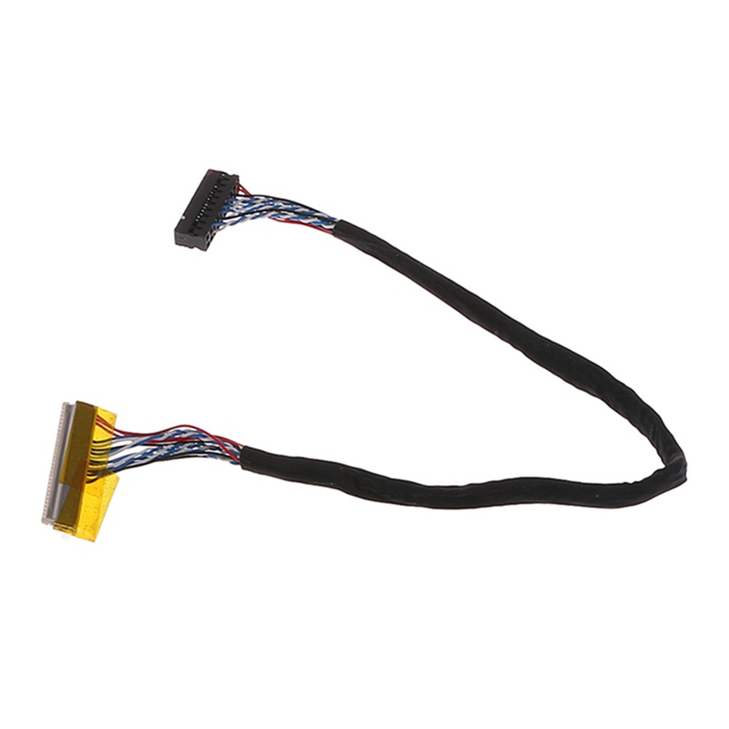 Btsg Universal FIX 30pin 1ch 6bit LVDS Kabel 26cm Untuk Panel LCD 14.1-15.6inch