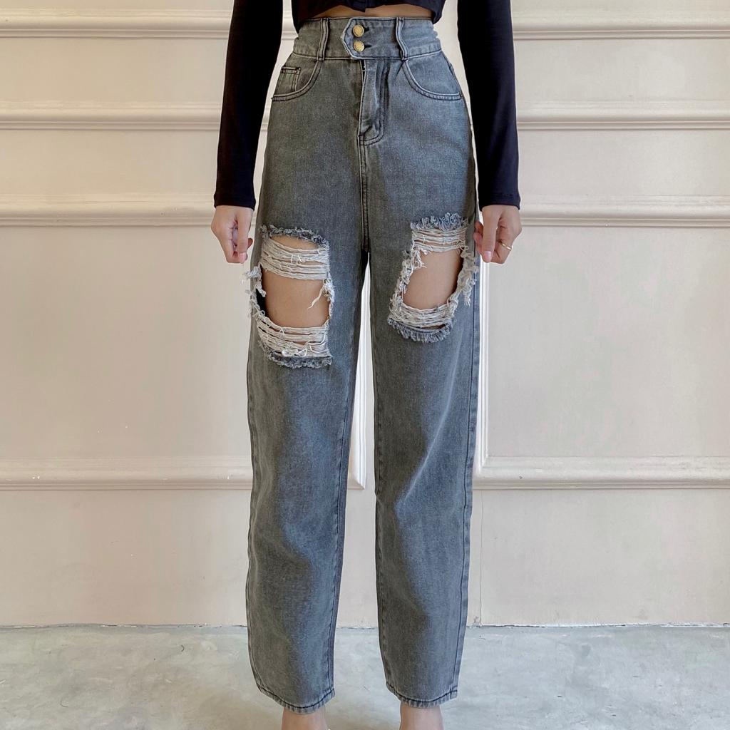[GURLBUCKET] Longpant Jeans 7575 / Celana Panjang &quot;Pakaian Wanita&quot;