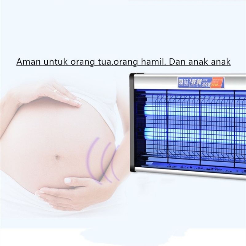 Ready Perangkap Nyamuk / Lalat Dengan Lampu UV