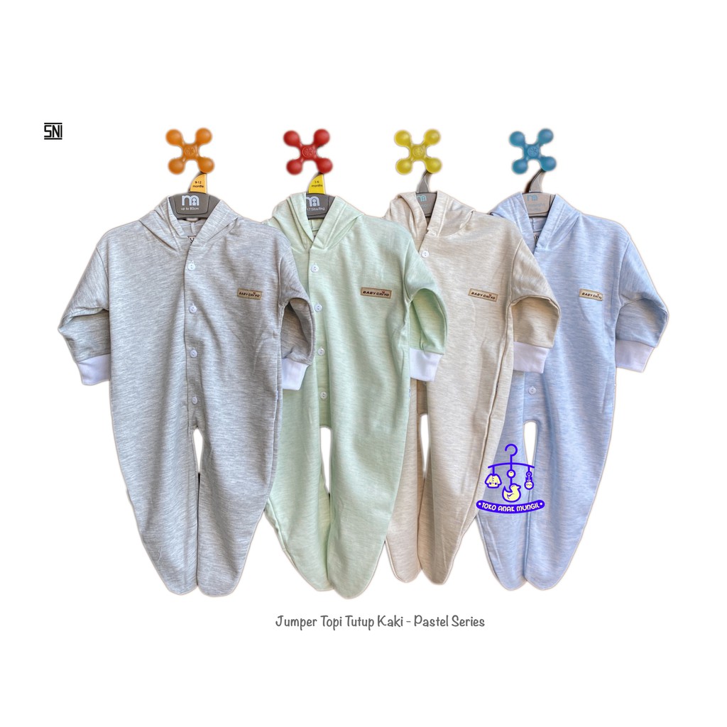 CHIYO Jumper Panjang Baju Kodok Bayi Topi Tutup Kaki Motif CHIYO Jumper Panjang Baju Kodok Bayi Topi Tutup Kaki Motif