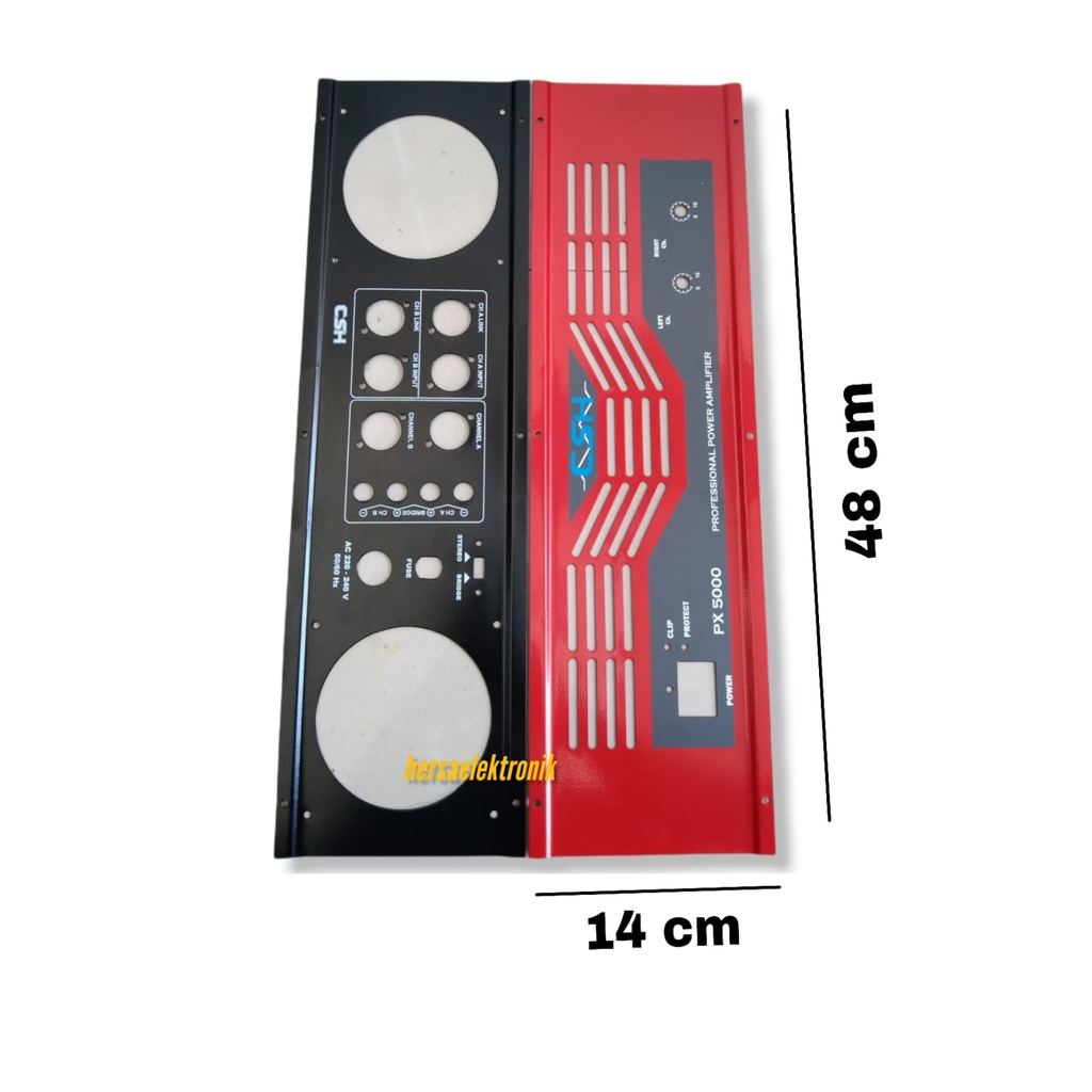 plat power depan belakang PX5000