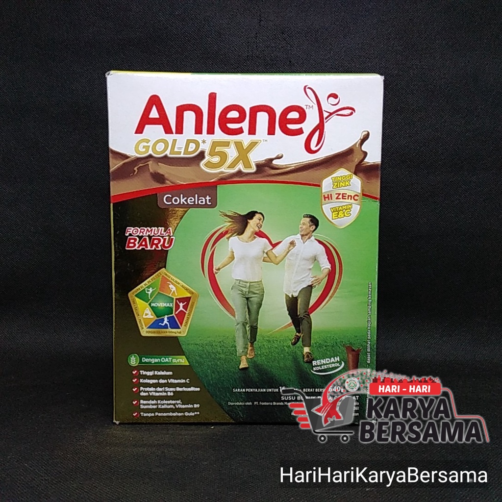 

SUSUK BUBUK ANLENE GOLD 5X COKELAT 620GR