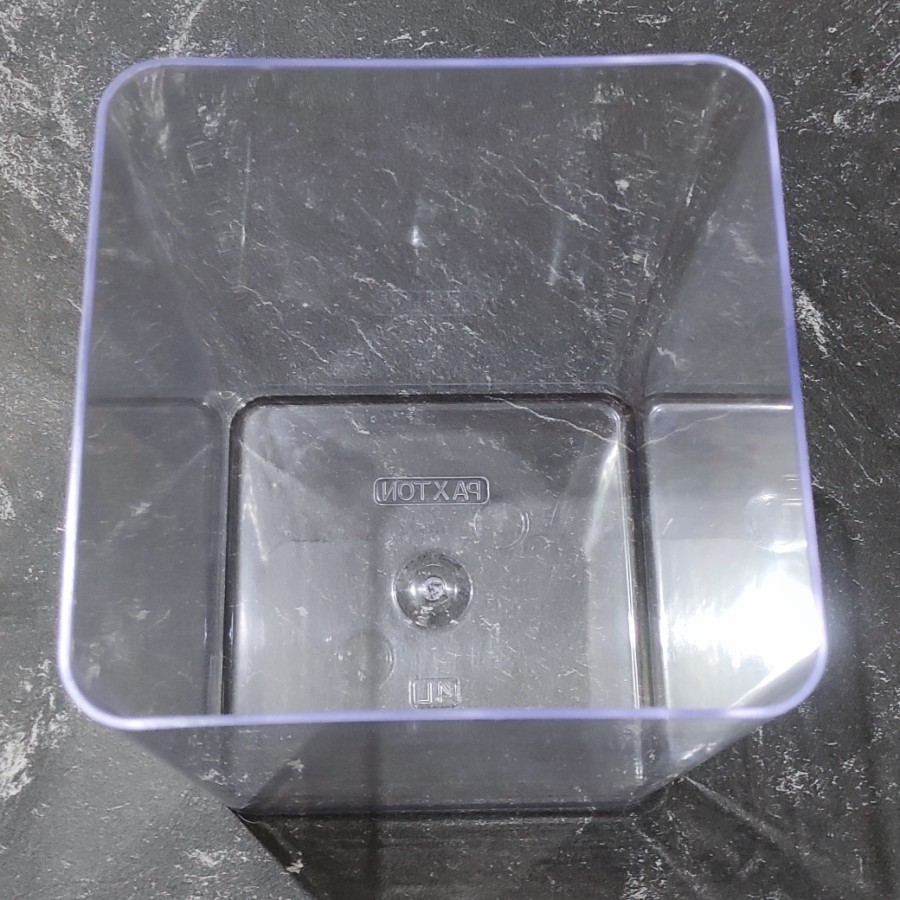 Toples Cupang Akrilik 4 Liter Soliter - Kotak Mika Acrylic Aquarium Mini Tampa Sambungan