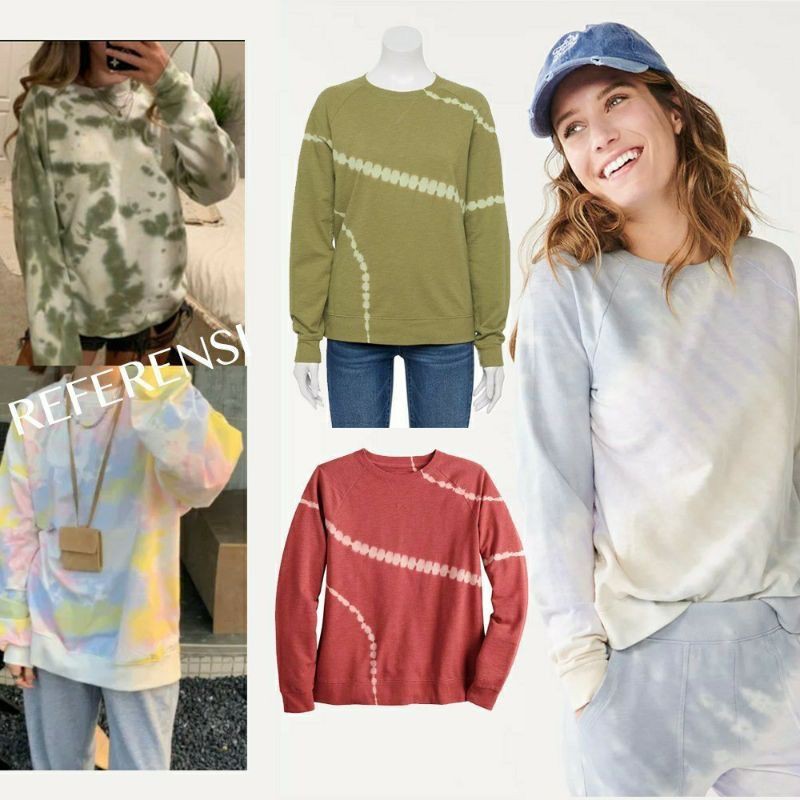 SWEATER HOODIE TIE DYE BRANDED SONOMA ORIGINAL NEW/SWEATER BRANDED/SWEATER TIEDYE