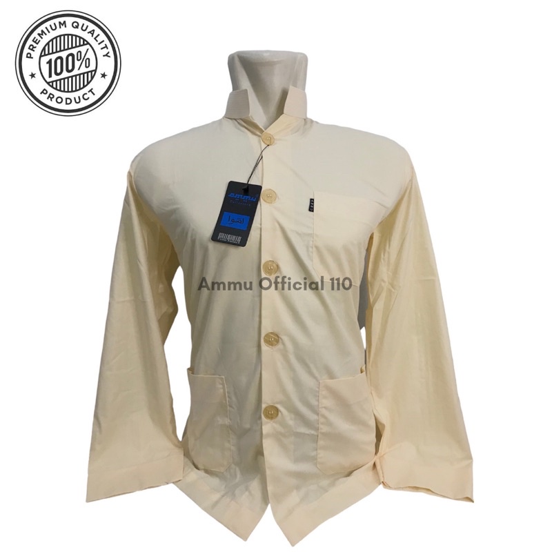 Baju koko Ammu warna KREM Termurah
