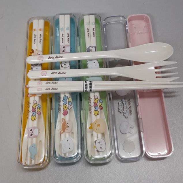 SENDOK SET KARAKTER /SENDOK MAKAN SET