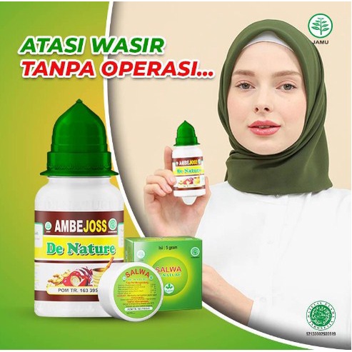 OBAT WASIR AMBEJOS & SALEP SALWA AMBEIEN HERBAL UNTUK ANAK, IBU HAMIL / MENYUSUI.