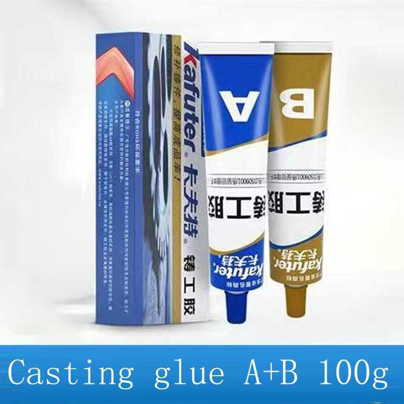 

Lem Caster Glue A+B Metal Repairing Adhesive Glue 100g JS23