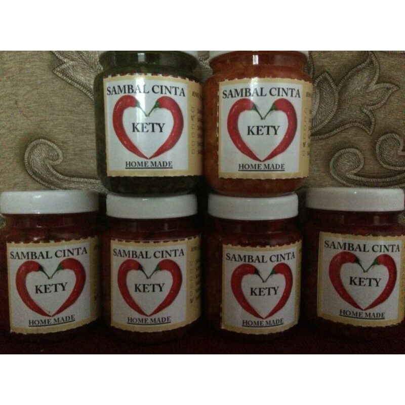 

Aneka Sambal|Sambal Cinta Kety|HomeMade| Fresh|TanpaPengawet