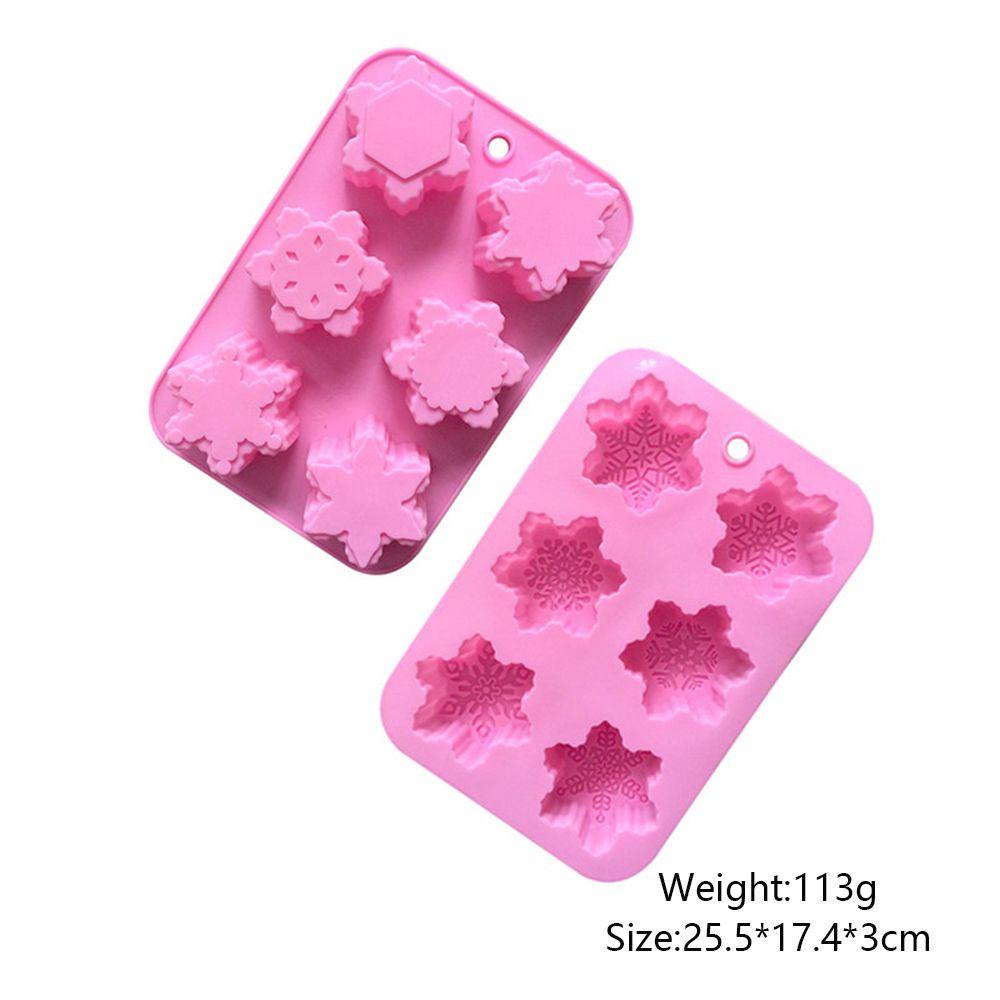 Preva Silicone Soap Mold Making Supplies Perlengkapan Sabun Handmade Bentuk Salju 3D