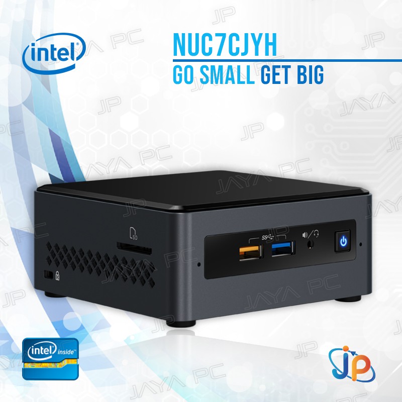 Bergaransi (GGP) Intel Nuc Mini Pc NUC7CJYH Kit Barebone - Intel Celeron Quadcore J4005 Termurah di