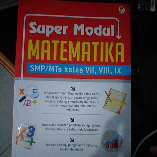Super Modul Matematika Smp Mts Kelas Vii Viii Ix Shopee Indonesia