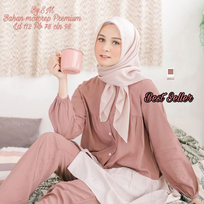 Arumi Pajamas Multifungsi||pakaian santuy sehari-hari ootd liburan