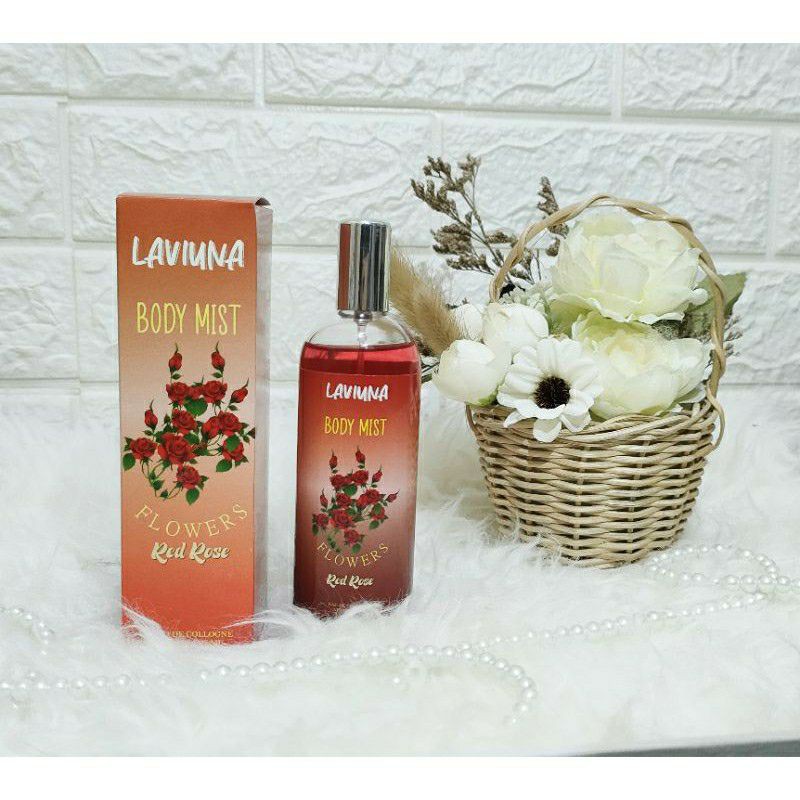 Parfum Wanita Body Flower ( Red Rose ) Parfum Pria Cewek 100 ml