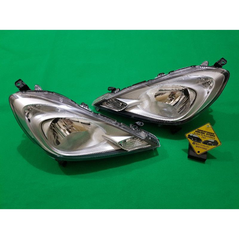 headlamp lampu depan honda jazz ge8 rs silver 2012