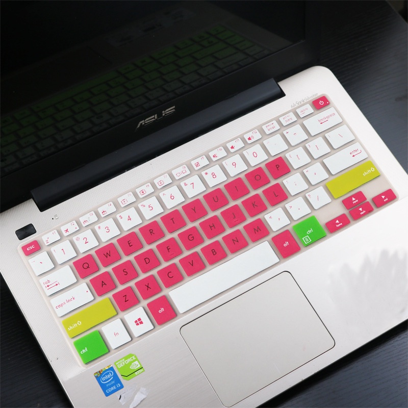 For 14 Inches ASUS S14 S406UA V406U Soft Ultra-thin Silicone Laptop Keyboard Cover Protector