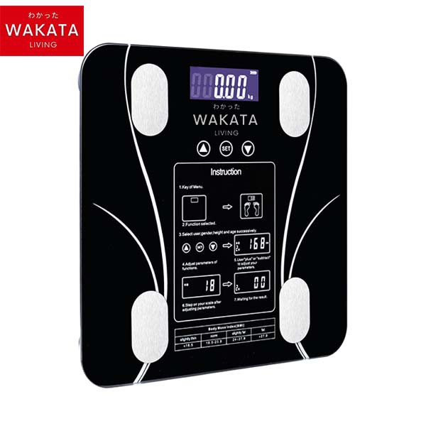 THOME Smart Scale Timbangan Berat Badan Digital Kesehatan Badan Alat Ukur Pengukur Kadar Lemak Smart Body Fat Scale BMI - Timbangan Badan BMI Digital Lemak Tubuh - Body Scale Body Fat bb