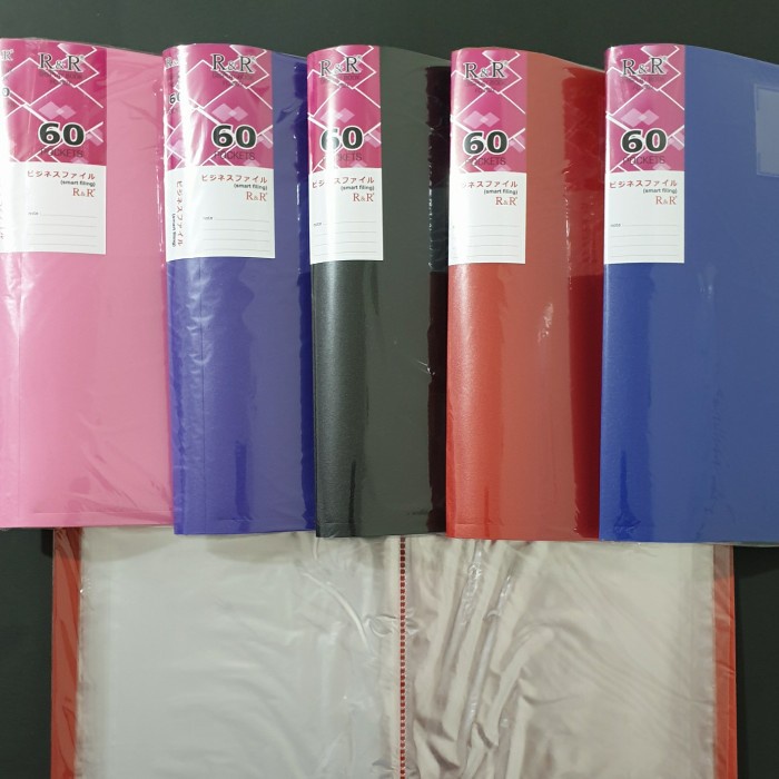 

ORGANIZER-DOCUMENT- MAP PLASTIK CLEAR HOLDER 60 FOLDER FILE DOKUMEN KEEPER -DOCUMENT-ORGANIZER.