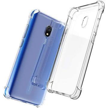 Anticrack Xiao Mi Redmi 7A 8A 8 8A Pro Silikon Case Jelly Bening Lembut Transparan Lentur