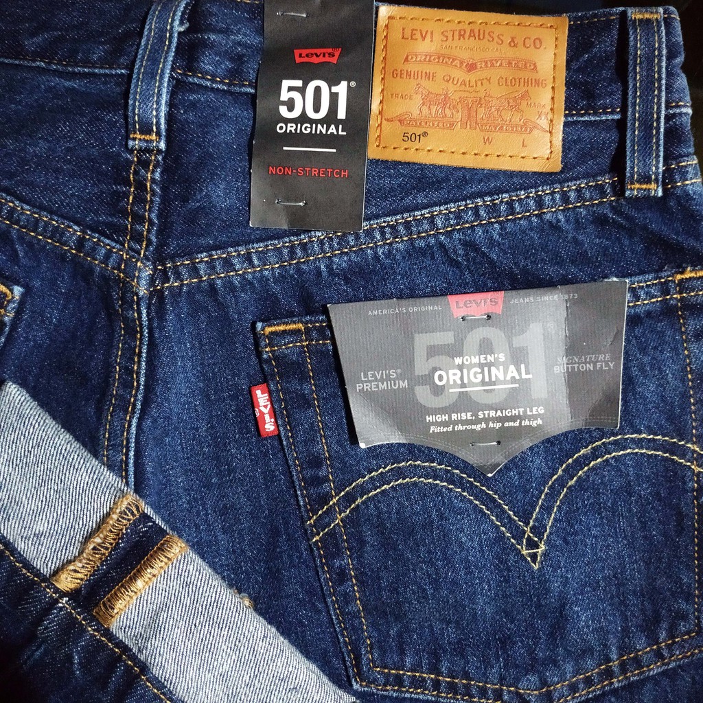 buy levis womens premium 501 original fit jeans online in indonesia b08qdsc1br on women's premium 501 original fit jeans