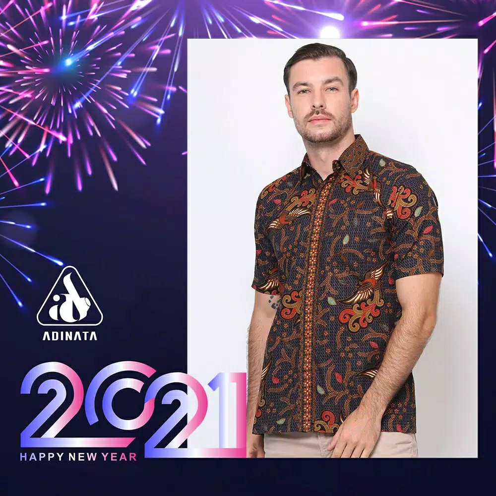 Hem Pendek Adinata Batik Meidiawan Elina