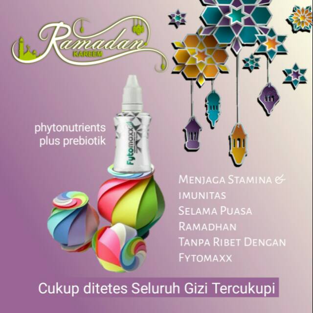 Nutrisi Pelangi Sahur&Buka puasa Fytomaxx buah&sayur organik tetes