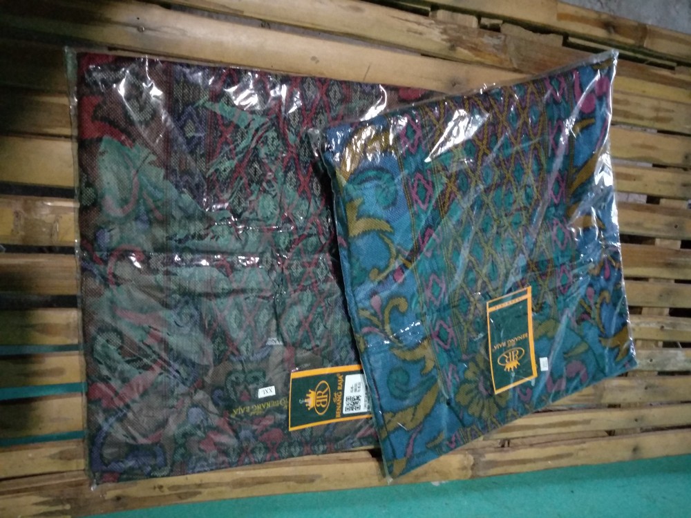 Benang Raja Tunik Batik Wanita Lengan Panjang Motif Sinaran Soft