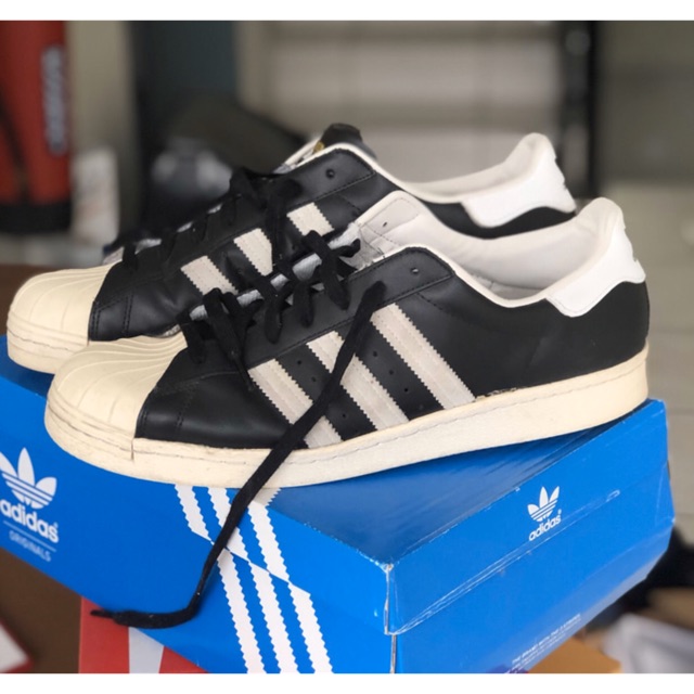ADIDAS ORIGINAL SUPERSTAR 80s size 46 1/2 RARE COLOUR