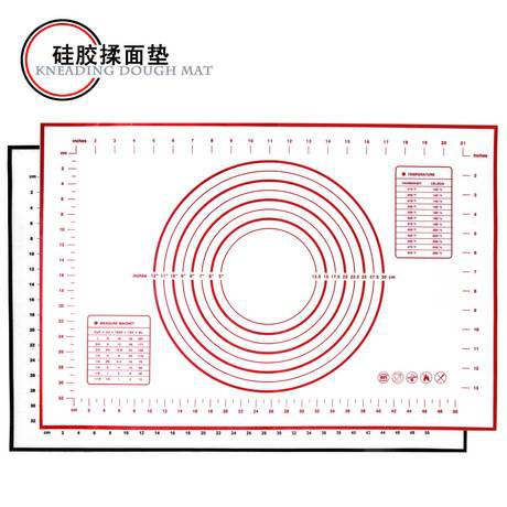 Silmat Silicon Silikon Mat Alas Ulen Roti Putih 60x40cm