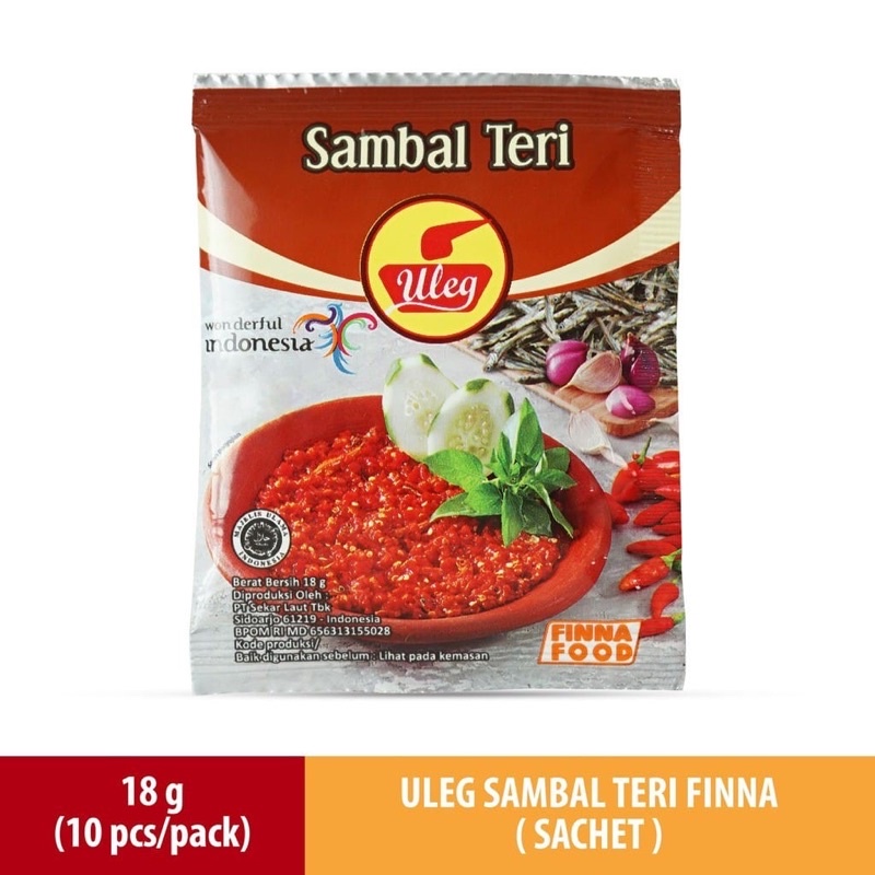 Finna Sambal Uleg komplit varian 20g