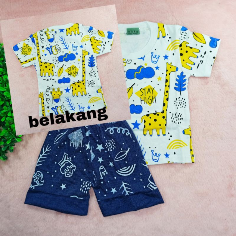 Ss#4007 Pakaian Anak Laki-laki size 0-4tahun / Baju Anak Cowok / Setelan Anak Laki-laki