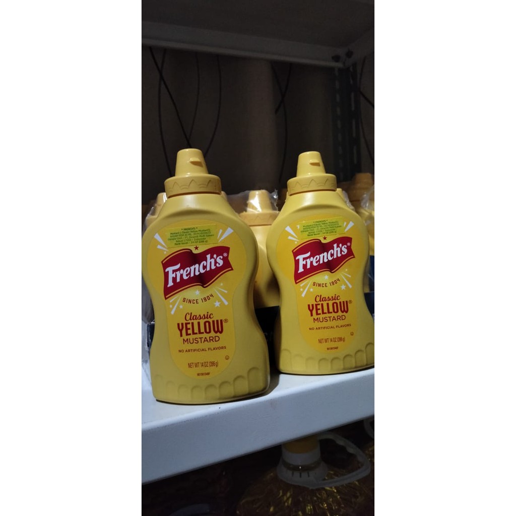 

French's classic yellow mustard 14 OZ / Yellow Mustard 396gram