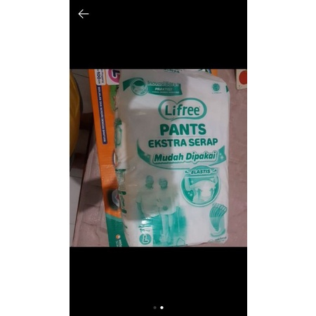 Lifree Pants Ekstra Serap Ukuran L isi 16 pcs