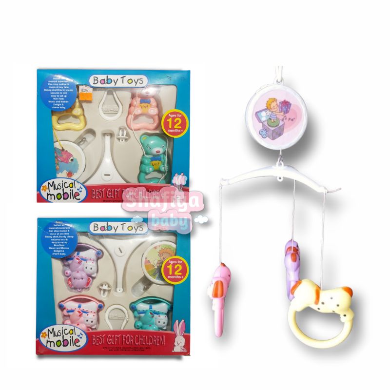 Baby Toys Musical Mobile / Mainan Bayi Gantung Berputar