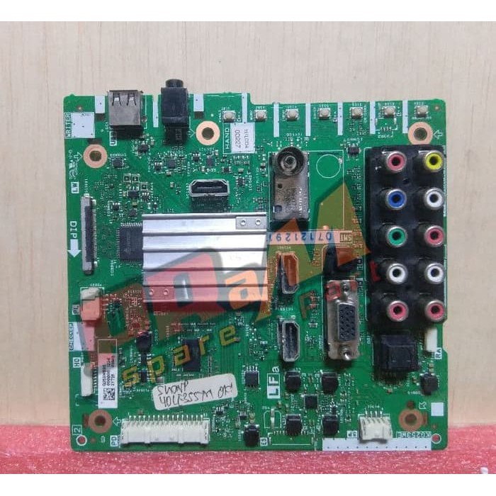 Mainboard tv SHARP 40LE355 - Elektronik tv MB 40LE355 - Mainboard tv led 40LE355M - ORIGINAL MESIN