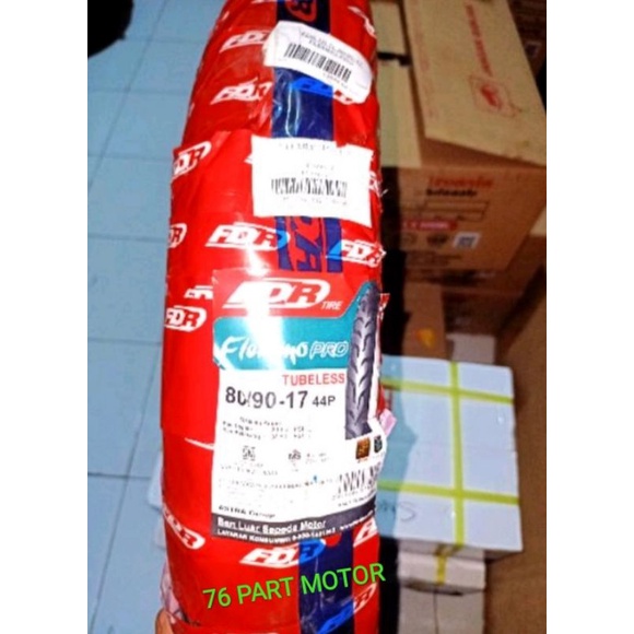 BAN TUBELESS FDR FLEMMO PRO UK.80/90 .17 FREE PENTIL