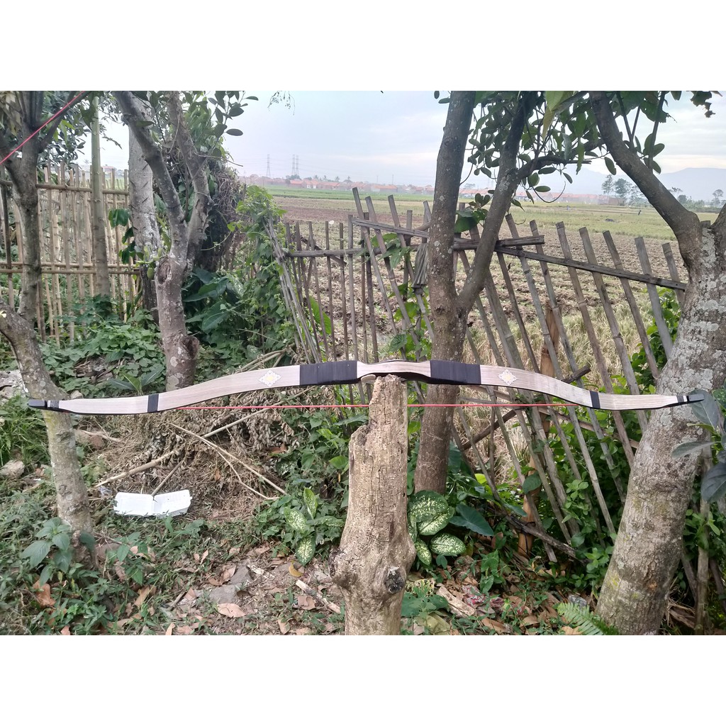 Jual Busur Banding Turkish Bow Tradisional EFG New!! Motif Serat Kayu ...