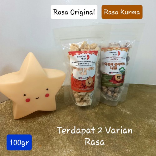 

Cemilan Snack Viral Khas Korea Kacang Oven Daefood Jumbo 100gr