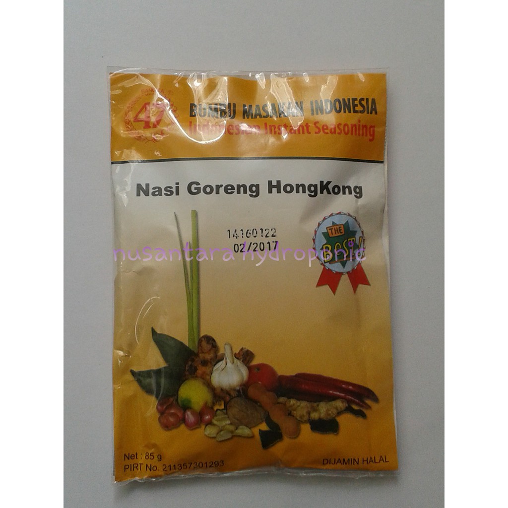 

Bumbu 47 Malang ; Bumbu Nasi Goreng Hongkong