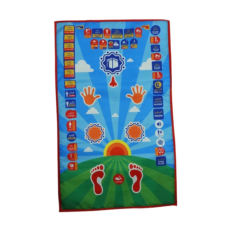 Smart Sajadah 7 Bahasa My Salah Mat Educational Prayer Mat Edukasi 0785