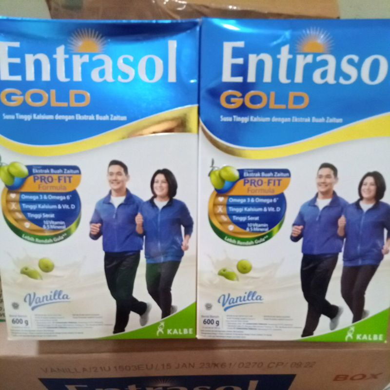 

Entrasol gold vanila 600gram