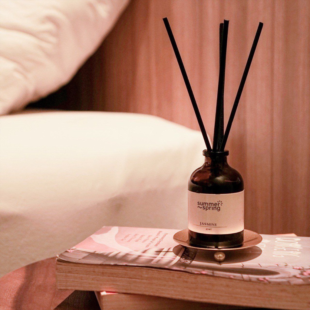 Reed Diffuser Aromatherapy Pengharum Ruangan Aromaterapi Pewangi Kamar Mandi Tahan Lama Summer Spring