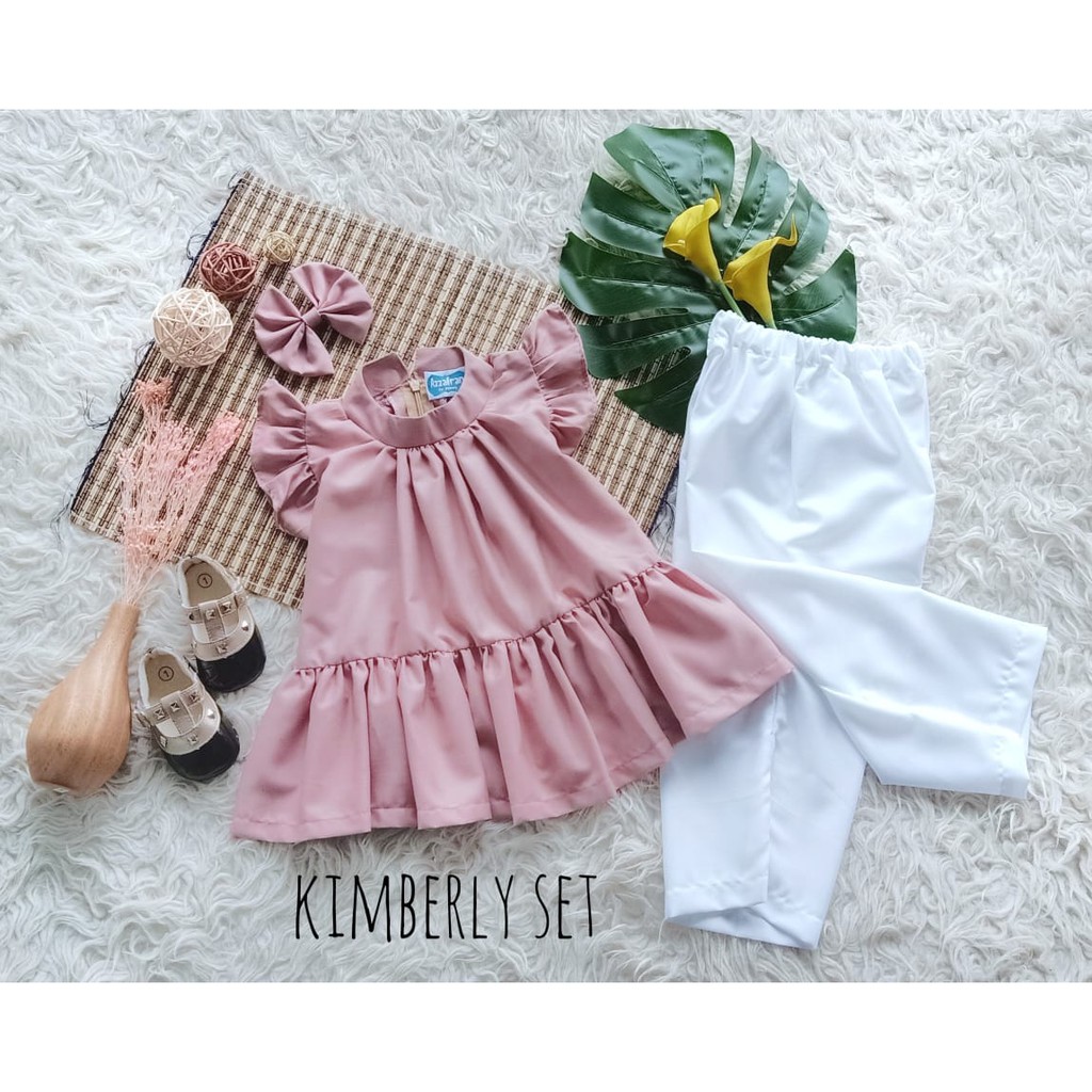 BAJU ANAK/BAJU ANAK UNIK/SETELAN ANAK/SETELAN ANAK CANTIK/KIMBERLY SET