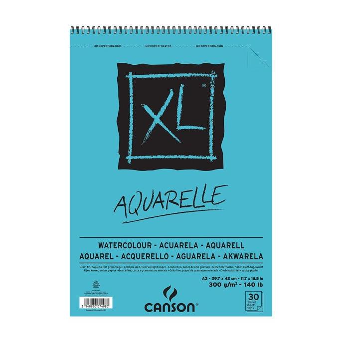 

(BISA COD) CANSON XL Aquarelle A3 (Watercolour Pad) OBRAL Kode 1337
