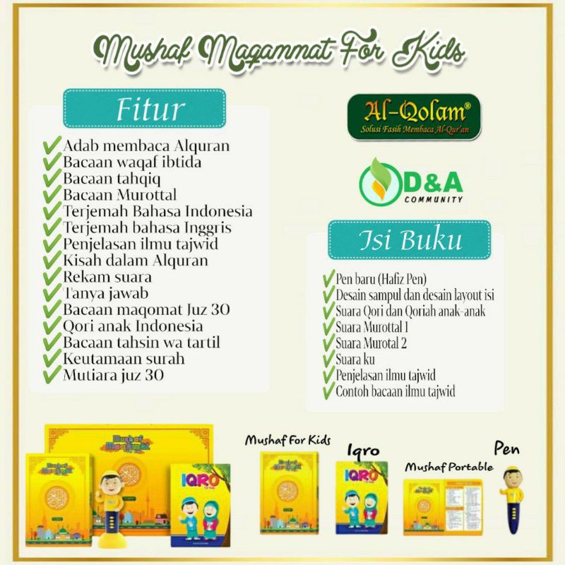 Mushaf Maqamat For kids