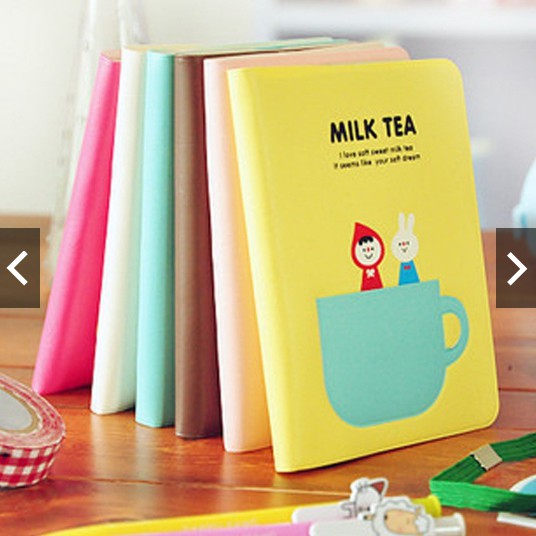 

LC37 BUKU MILK TEA CATATAN KECIL