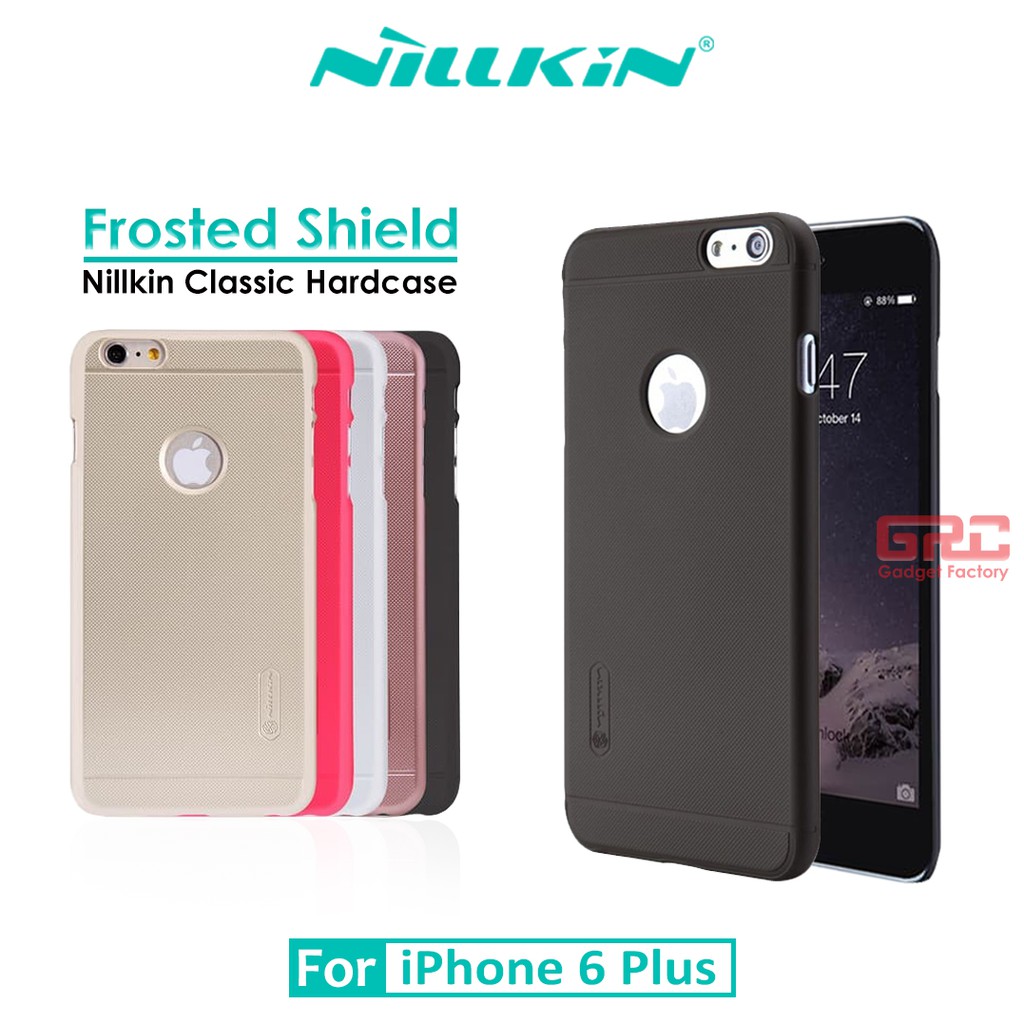 Hard Case Apple iPhone 6 Plus 6+ Nillkin Frosted Shield Casing Original