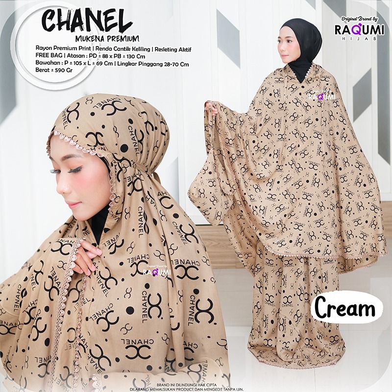 CHANEL MUKENA PREMIUM BY ORI RAQUMI HIJAB