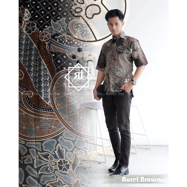 KEMEJA BATIK PRIA LENGANPENDEK/ HEM BATIK PRIA/ BAJU BATIK MODERN/ KEMEJA BATIK/ KEMEJA BATIK PRIA
